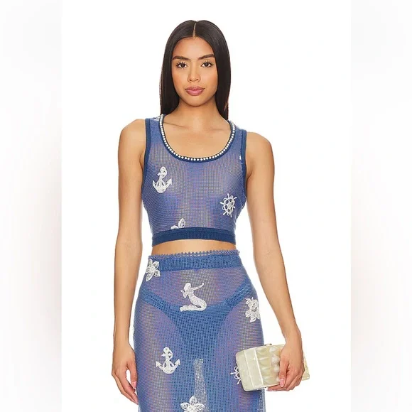 Agua Bendita Blue Sheer Nautical Set - Picture 2 of 6